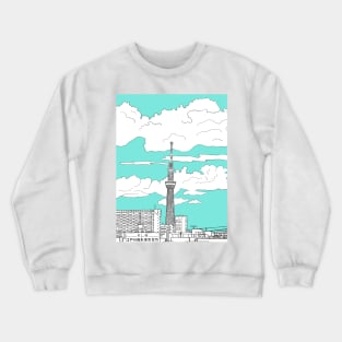 Tokyo Sky Tree Crewneck Sweatshirt